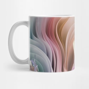 Abstract, Marble, Watercolor, Colorful, Vibrant Colors, Textured Painting, Texture, Gradient, Wave, Fume, Wall Art, Modern Art Mug